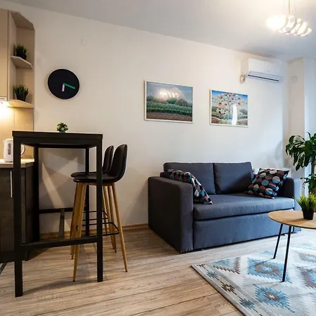 Modern Naive Downtown With Free Private Garage-Fast Wi-Fi Apartment Novi Sad Exterior foto